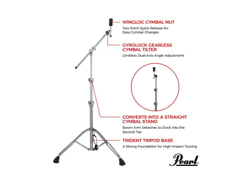  ​Stojalo za činelo Pearl B-1030 Boom